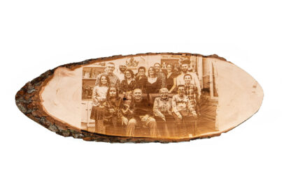 Grand Rondin de Bois Gravé – Image 5