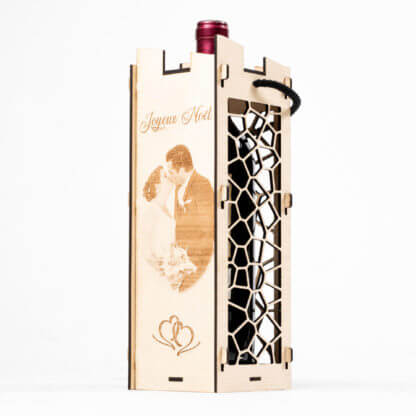 Boite à vin personnalisée en Bois – Image 2