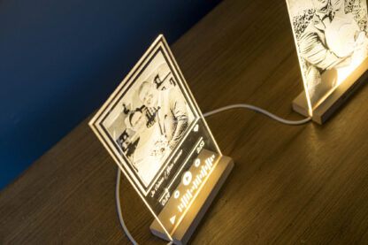 maphotosurbois - cadeau saint valentin - gravure bois - support bois acrylique lumineux